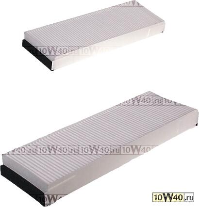 фильтр салона 2шт. 297x99x30\ audi a6 / r8 2.0tdi-5.2fsi quattro 04>