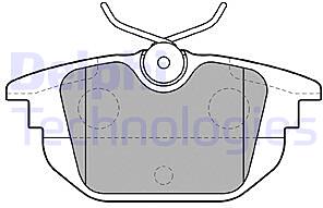 колодки дисковые з.\ alfa 145 / 146 1.4-1.9jtd, fiat marea 2.0 / 2.4jtd 97-01