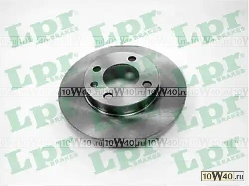 Диск тормозной AUDI 80/VW GOLF II/III/PASSAT/VENTO передний не вент. D 239мм