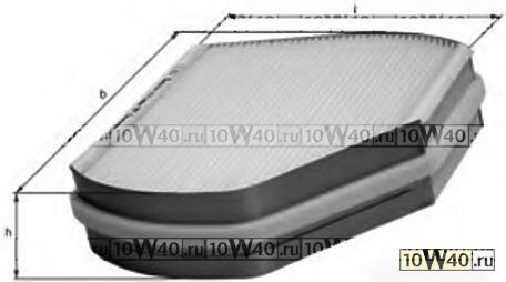 фильтр салона\ mb w202 / w210 all 93>