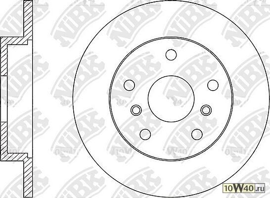 диск тормозной nissan qashqai 2.0 2014 -  nissan qashqai 2.0 2015 -  nissan qashqai 1.5 2013 -
