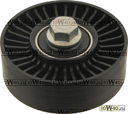 Ролик обводной BMW E90/E60/E83(X3) 2,5/3,0L 05-> (поликлиновой ремень)(80X26mm)