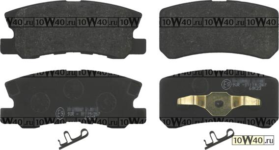 КОЛОДКИ ТОРМОЗНЫЕ ЗАДНИЕ