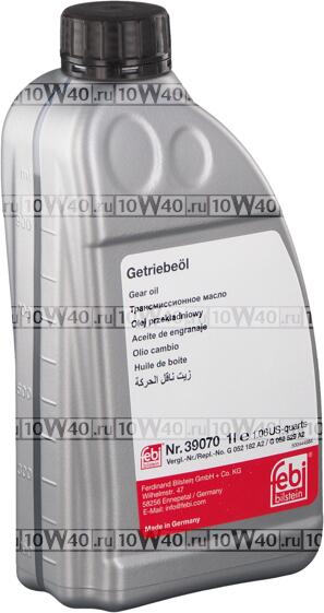 МАСЛО ТРАНСМИССИОННОЕ  ЖЕЛТОЕ 1L / ДЛЯ 6-ТИ СТУПЕНЧАТЫХ КПП DSG/ VW G 052 182 A2