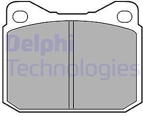 Колодки торм.пер.