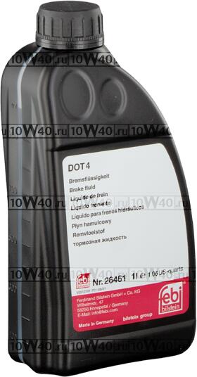 ЖИДКОСТЬ ТОРМОЗНАЯ DOT 4 1L (4 * 26746)
