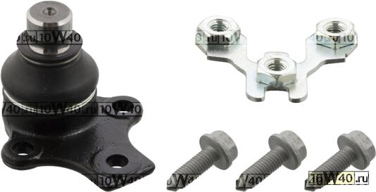 шар. опора [19 mm+ крепеж] seat cordoba (6k1, 6k2) 1.0 I [1996 / 09-1999 / 06]