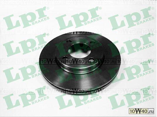 Диск тормозной AUDI 80/90 1.8-2.2 84-87 передний вент.