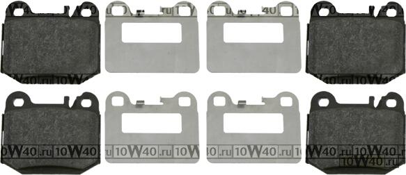 колодки дисковые з.\ mb w163 / 55amg 3.5-5.5 / 4.0cdi 98>