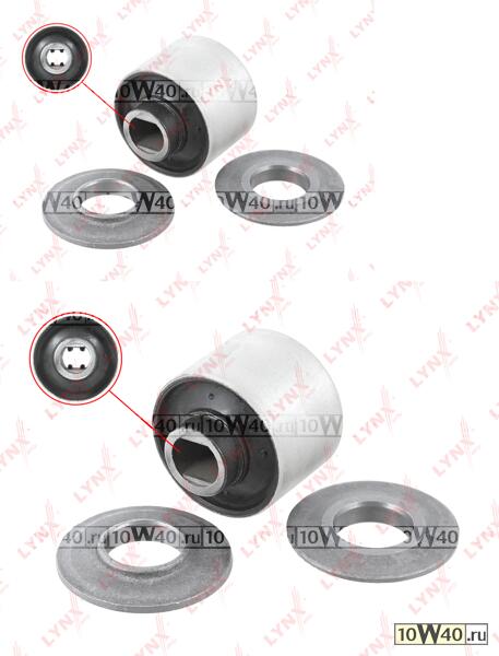 сайлентблок / задний нижн. рычаг / перед. подв. mercedes-benz s280-65(w220) 98-05