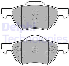 колодки дисковые п.  Honda Accord all 03>