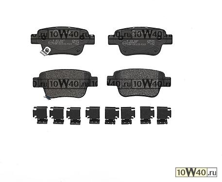 КОЛОДКИ ТОРМОЗНЫЕ ДИСКОВЫЕ К-Т TOYOTA ALPHARD / VELLFIRE (H2) 04/08-12/15 / TOYOTA AVENSIS (T25)