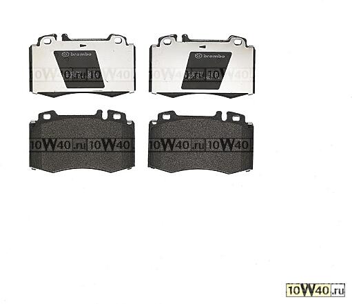 КОЛОДКИ ТОРМОЗНЫЕ ДИСКОВЫЕ MERCEDES-BENZ S-CLASS купе (C215) CL 63 AMG 2001-2006