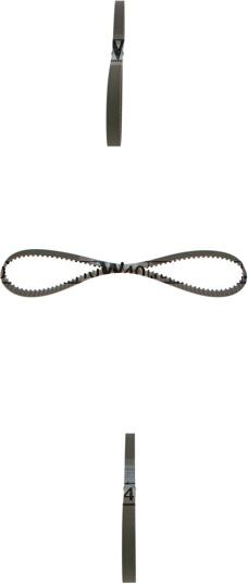 Ремень ГРМ 117x22mm FORD C-MAX/FIESTA/FOCUS/FUSION/PUMA/MONDEO 1.4-1.7 95->, MAZDA 121 III/2 1.2-1.6 96->, VOLVO C30/S40/V50 1.6 05->