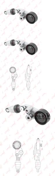 натяжитель / приводной ssangyong actyon I 2.0d 05> / kyron 2.0d-2.7d 05> / rexton 2.7d 04> / rodius