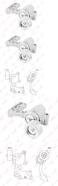 НАТЯЖИТЕЛЬ / ПРИВОДНОЙ TOYOTA CAMRY(V40/V50) 08 / LAND CRUISER PRADO(150) 4.0 09 / ALPHARD 3.5 08-14 / AVALON 3.5 05-12 / FJ CRUISER 4.0 06 / HARRIER 3.5 05-08 / HIGHLANDER II 3.5 07 / PREVIA III 3.5 06 / VENZA 3.5 08, LEXUS ES350 06 / IS250-350 II 05-13 / RX350 06