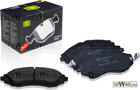 колодки торм. для а / м chevrolet lacetti (04-) диск. перед. (pf 051401)