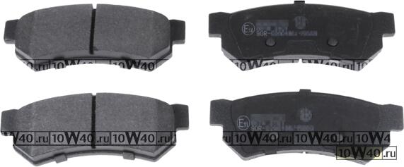 колодки дисковые задние\ chevrolet nubira / lacetti 1.4-2.0 03-13