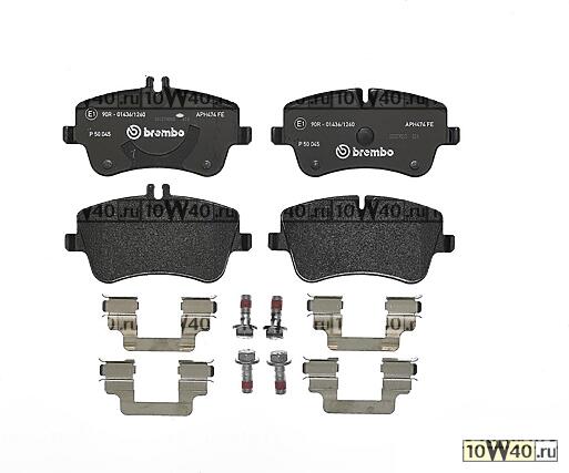 КОЛОДКИ ТОРМОЗНЫЕ ДИСКОВЫЕ MERCEDES-BENZ CLC-CLASS (CL203) CLC 220 CDI (203.708) 2008-2011