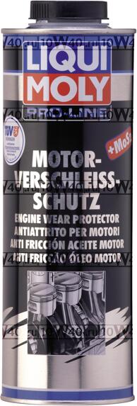liquimoly pro-line motor-verschleiss-schutz 1l антифрикционная присадка с дисульфидом молибдена \