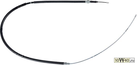 Трос привода стояночной тормозной системы SKODA Octavia1691мм зад.