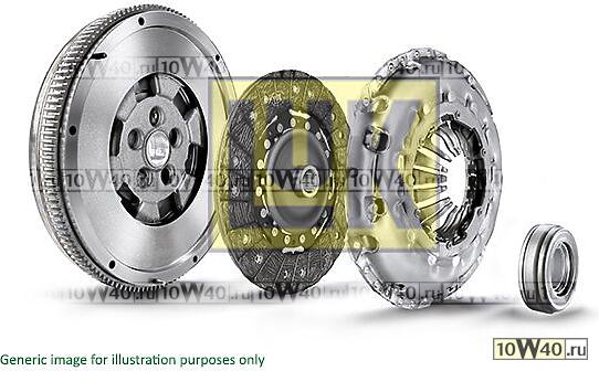 Сцепление комплект с маховиком AUDI A4 I-II/A6 II/SKODA/VW PASSAT V 1.9TDI 98-08