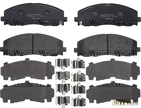 p11035 колодки дисковые передние\ chrysler voyager 3.6 / 2.8d 11>