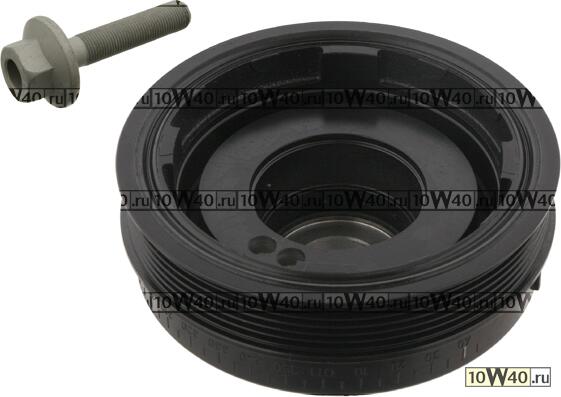 шкив коленвала+болт\ mb w203 / w204 / w211 / x204 / w221 / w164 / w251 / sprinter / vito 05>