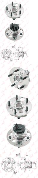 Ступица задн. в сборе [с ABS]