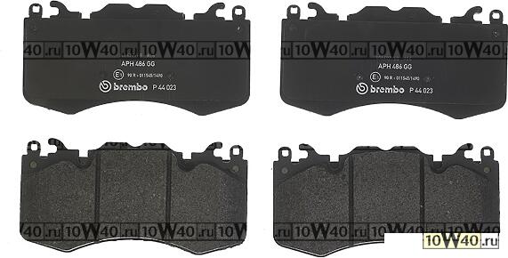 КОЛОДКИ ТОРМОЗНЫЕ ДИСКОВЫЕ LAND ROVER DEFENDER Station Wagon (L663) P400 I6 MHEV 4x4 2019-