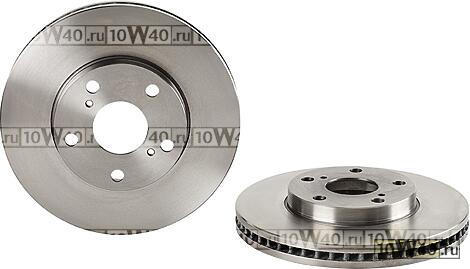 ДИСК ТОРМОЗНОЙ TOYOTA ISIS (_M1_) 2.0 VVTi (ZGM11W) 2009-2014