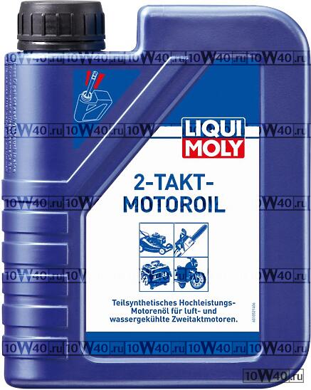 Масло моторное полусинтетическое 1л - LiquiMoly П/с. мот.масло д/2-т.двиг. 2-Takt-Motoroil TC FC L-EGC (1л)