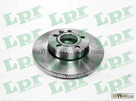 Диск тормозной VW TRANSPORTER IV 1.9-2.8 90-03 передний D 282мм.