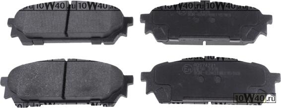 колодки дисковые задние\ subaru impreza 1.5 / 2.0i 16v 92-11