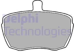 Колодки торм.пер.