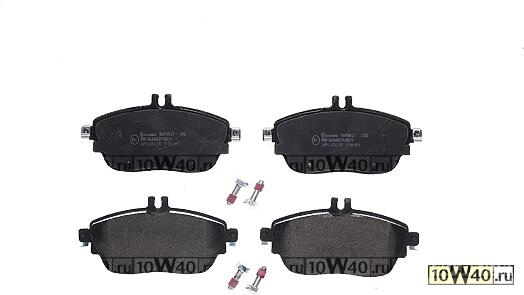 КОЛОДКИ ТОРМОЗНЫЕ ДИСКОВЫЕ INFINITI Q30 11/15- / INFINITI QX30 04/16- / MERCEDES-BENZ (BBDC) GLA (X