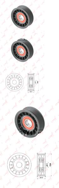 Ролик натяжного механизма / приводной FORD Focus I 1.8-2.0 98 / Maverick 2.0 01 / Mondeo II 1.6-2.0 96 / Tourneo/Transit Connect 1.8 02-13, MAZDA Tribute 2.0 00-08 PB-5164