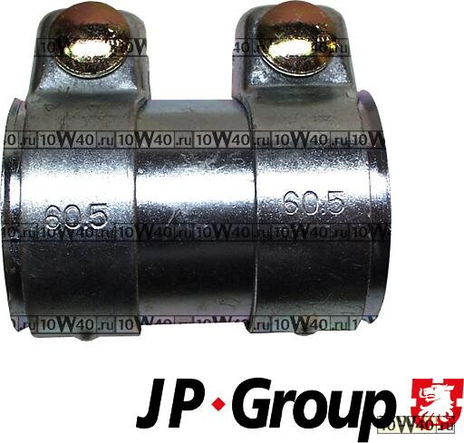 ХОМУТ ГЛУШИТЕЛЯ ДВОЙНОЙ VAG D56mm L95mm