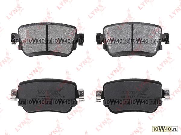 Колодки тормозные задние подходит для AUDI Q3 2.0-2.0D 14, SKODA Octavia(5E) 1.2T-2.0T 12, VW Caddy IV 1.2T-2.0D 15 / Sharan 1.4T-2.0D 10 BD-8044