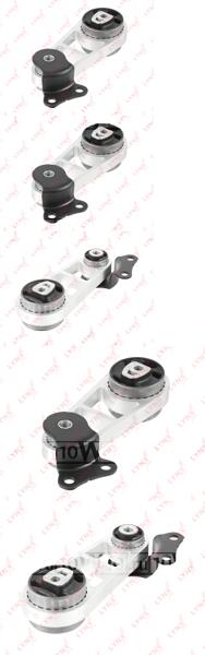 опора двигателя задняя (c акпп) mazda 2(dy) 1.3-1.5 03>