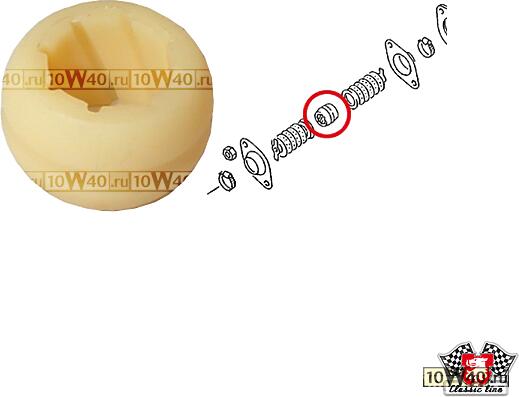 Втулка вилки переключения передач