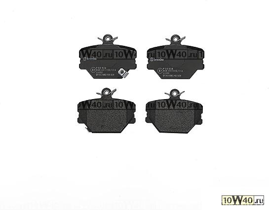 КОЛОДКИ ТОРМОЗНЫЕ ДИСКОВЫЕ SMART FORTWO Cabrio (451) electric drive Brabus (451.492) 2013-