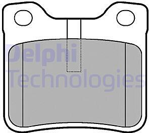 Колодки тормозные дисковые 406,406 Coupe,607