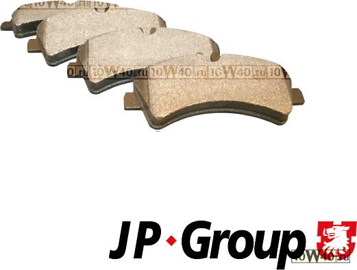 Колодки тормозные MERCEDES SPRINTER (906)/VOLKSWAGEN CRAFTER 06> задние