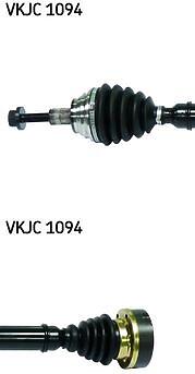 Привод в сборе VW GOLF V/TOURAN 1.9TDI 03-10 прав. +ABS