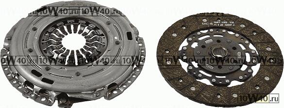 Комплект сцепления AUDI A3 2.0TDI 16V 03> SEAT ALTEA XL/LEON 2.0TDI 16V 04> SKODA. VW 2.0TDI 16V 04>
