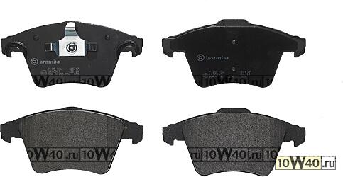 КОЛОДКИ ТОРМОЗНЫЕ ДИСКОВЫЕ VW MULTIVAN T5 (7HM, 7HN, 7HF, 7EF, 7EM, 7EN) VR6 3.2 4motion 2004-2009