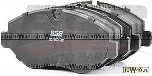 Колодки тормозные MERCEDES SPRINTER 95>/VITO 03>/VOLKSWAGEN CRAFTER 06> передние