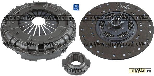 к-т сцепления 430dbp (корзина 3482 119 031+подш. 3151 182 233+диск+см) \daf 85 / 95 / xf95