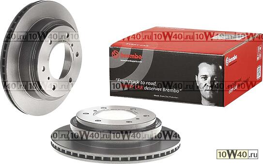 диск торм.зад. mitsubishi pajero classic v2_w 06 / 02=>